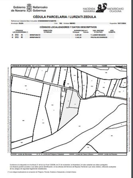 Foto 2b49d0d9-d391-469d-a51d-fd74be59856d. Terrain résidentiel dans ibero - calle arakil dans Olza