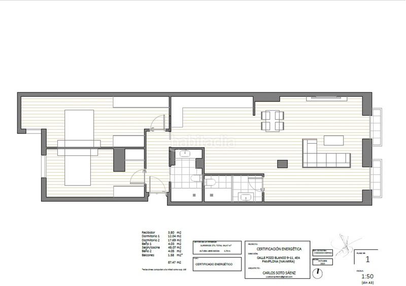 Foto 8abe8977-eda8-4e0d-984c-1dabaf89b89f. Pis amb calefacció a Casco Antiguo Pamplona / Iruña