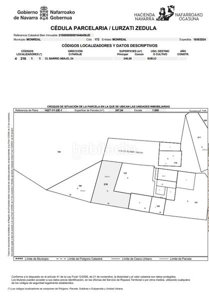 Foto 7c28b216-c563-4b59-8b98-a8251941a4ac. Wohngrundstück in Monreal - barriobajo 24 in Monreal