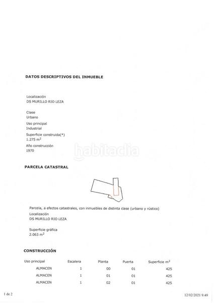 Foto e94db107-a6aa-4054-a0db-10829e333fa7. Terrain résidentiel dans Murillo de Río Leza
