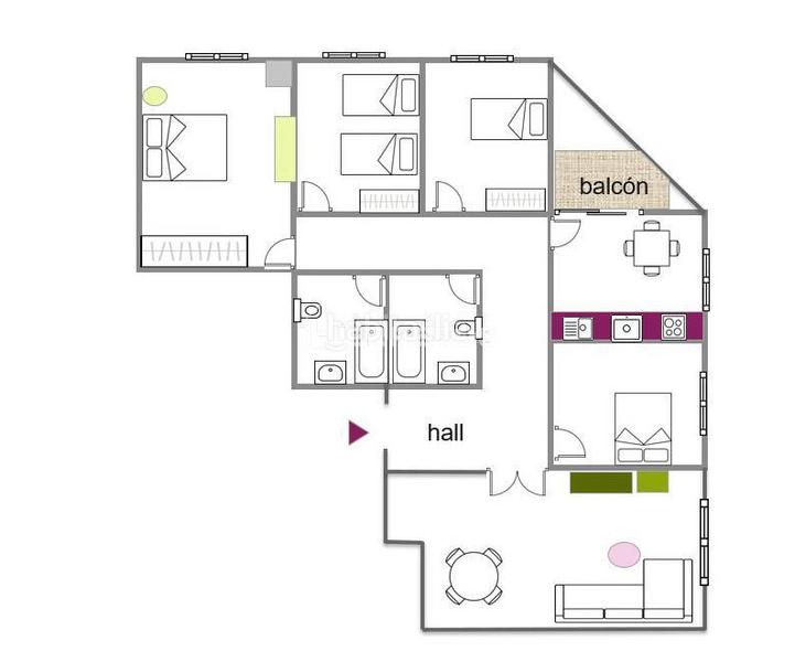 Foto a084cd6d-606d-456f-8593-a271d1195c7c. Appartement avec chauffage parking dans Juzgados Logroño
