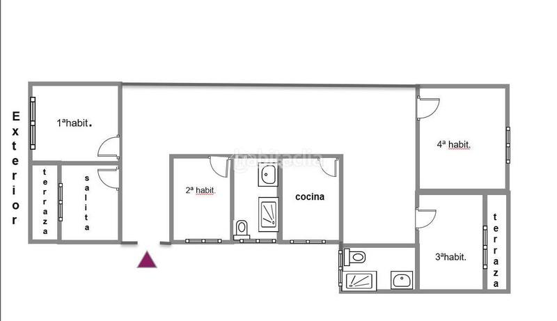 Foto fe1e0978-342c-409e-b821-19a66b0d72f5. Pis amb calefacció a Residencia Logroño