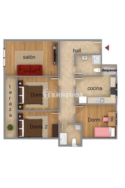 Foto 6321008f-e444-4141-8aab-48649ecd4157. Flat with heating in Residencia Logroño