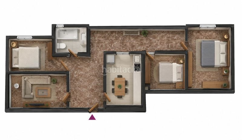 Foto df17c339-b120-48ec-aa10-da34c4f2b7d2. Flat with heating in San Millán - Ayuntamiento Logroño