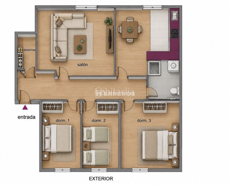 Foto 43ac952f-8fc0-4f99-953d-1b8249ccde05. Flat with heating in Oeste Logroño