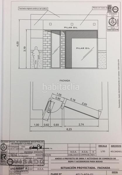 Foto 383c5564-35df-4130-a8de-df814c9f24f1. Alquiler local comercial comercio en m teresa gil de garate en Logroño
