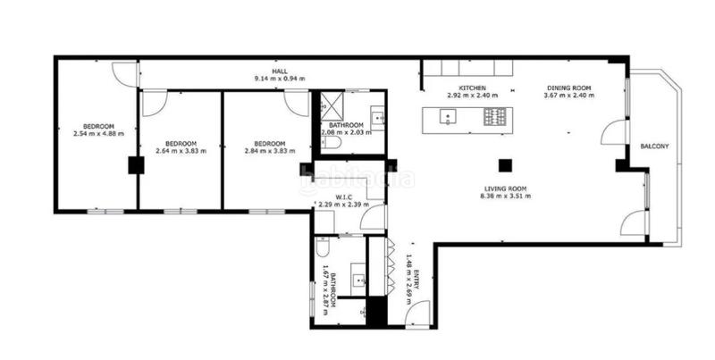 Foto 56ec93b9-b85e-44e8-9082-cffae8d5f7c1. Piso  reformado de 3 habitaciones centro en Gran Via Logroño
