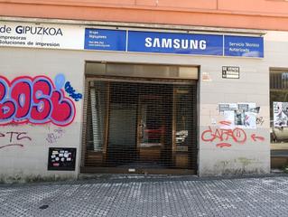 Local Comercial a Miracruz. Local comercial a reformar en herrera, donostia! espacio de 205m