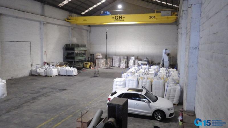 Foto a6d5b8b4-de11-4f89-8c71-29d5b0efa916. Nave industrial pabellón especial almacén, calderería en Andoain