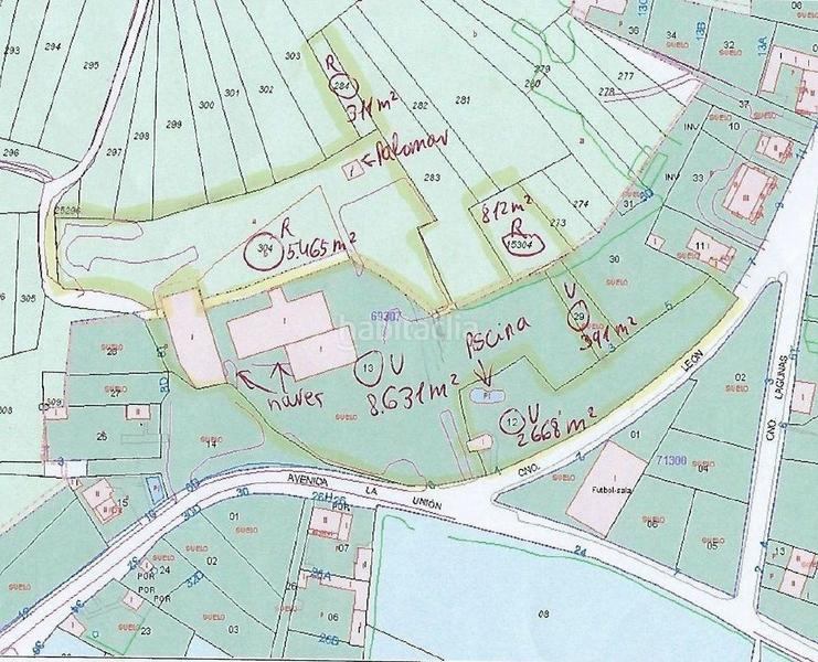 Foto aa1e98a6-6cf9-4d40-8091-5b7134e4f8bc. Terrain résidentiel dans Santovenia de la Valdoncina