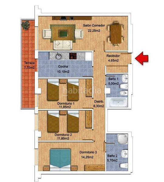 Foto 80e3e737-11de-4e1d-b68e-f1c62c1fdfee. Apartament a Armunia León