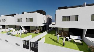 Chalet  Calle de lisboa. Oportunidad chalet pareado con piscina