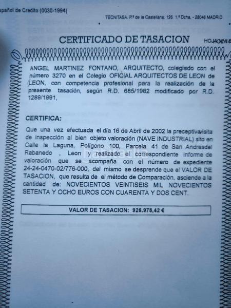 Foto 7b810602-808f-4932-946b-2682d24b9ea0. Nau industrial a avenida pr pablo die-tc 626 a Trobajo del camino