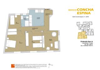 Pis  Calle concha espina. Vivienda para rehabilitar en la zona del espolon