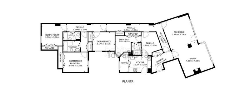Foto d60cdfc7-1231-4ea0-9ebe-a4658155a29c. Flat with heating parking in Centro Ciudad León