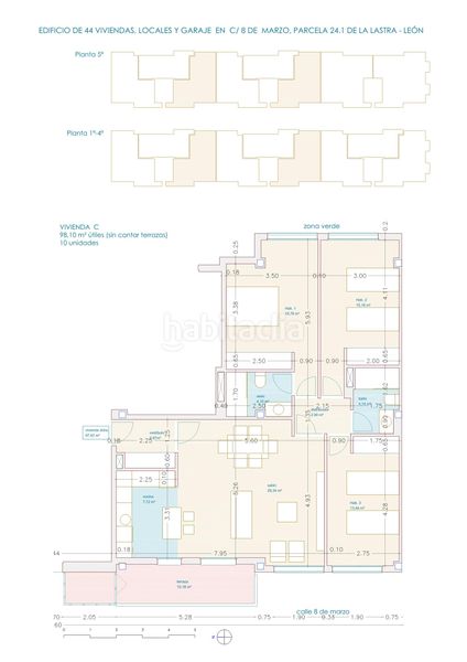 Foto dd11737f-3be0-4aab-b939-e90e18b2b630. Piso 77m<sup>2</sup> obra nueva La Lastra 2 habitaciones en La Lastra León
