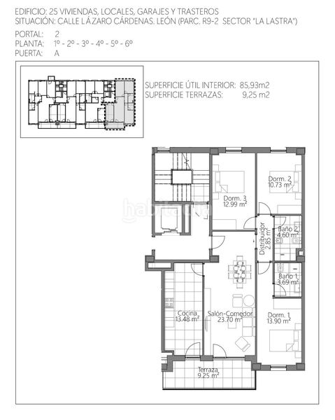 Foto 26566945-a250-4803-9890-3a6cff1a16e7. Pis amb aparcament a La Lastra León