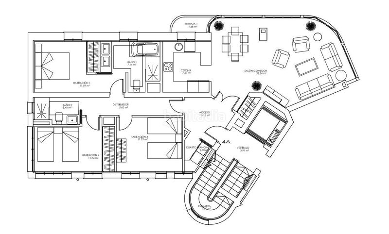 Foto f3e74df4-0f7c-41d9-b33a-f4fcb28f9e15. Àtic a Centro Ciudad León