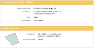 Terreno residencial en Sariegos