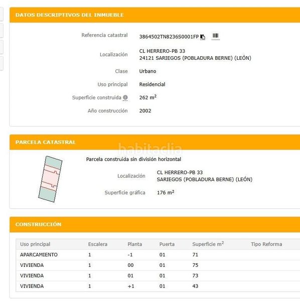 Foto 01be95dd-19f5-4640-b84f-daa598cc599b. Casa aparellada a calle del herrero a Sariegos