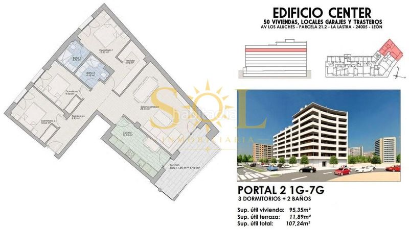 Foto f4333f85-29b9-4318-9263-fe5c1e1276ae. Flat in calle aluches in La Lastra León