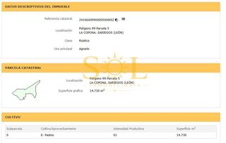 Residential Plot  Calle maticas del canon. Sh terreno en venta polígono 99 parcela 5 la copona. sariegos le