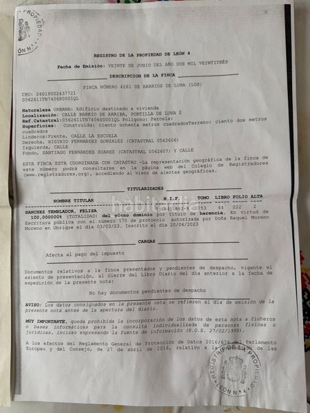 Foto 0dbdf3a9-92b8-40ae-a152-a1d92ec93c67. Casa amb calefacció a Barrios de Luna (Los)