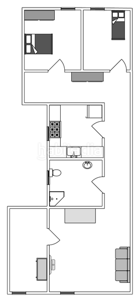 Foto 77220f01-3aa9-4097-bbb1-b13ad0294cc8. Location appartement avec chauffage dans Trinitat Valencia