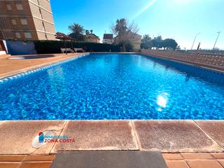 Apartamento en Platja de la Pobla de Farnals. Apartamento con vistas al mar y piscina en playa puebla de farna