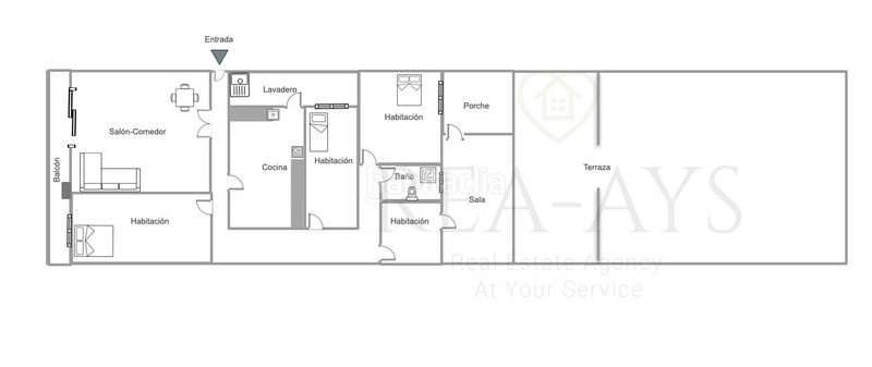 Foto b4d96c29-01c2-4835-936e-e5cb53d9c89e. Etagenwohnung mit heizung in Centre Viladecans