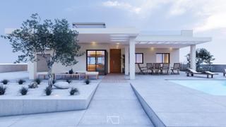 Chalet en Perín. Proyecto villa en construcción  en la azohía. cartagena.