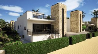 Xalet a Mazarrón Casco Urbano. Villa en mazarrón . tres dormitorios, solárium, semisótano y pis