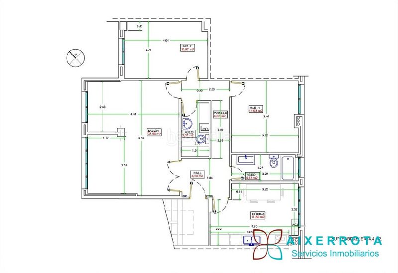 Foto e9935f7c-5058-4905-96ae-43f6f6c95943. Flat with heating parking in Villamonte Getxo
