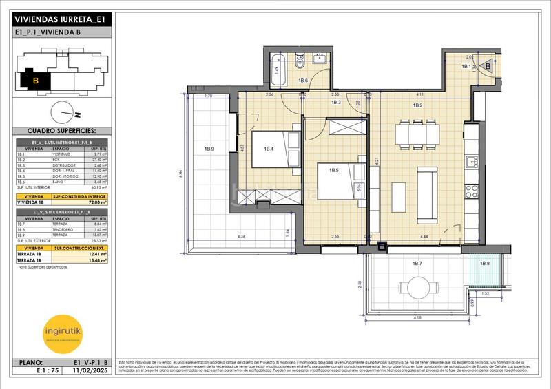 Foto c4cb00e5-37c5-4387-878d-a9b52d4c1fbe. Pis amb calefacció aparcament a Iurreta