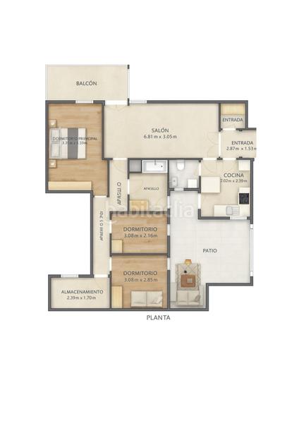 Foto 735f651a-7c12-458f-8a3b-c4e1e3048a21. Flat in Fort Pienc Barcelona