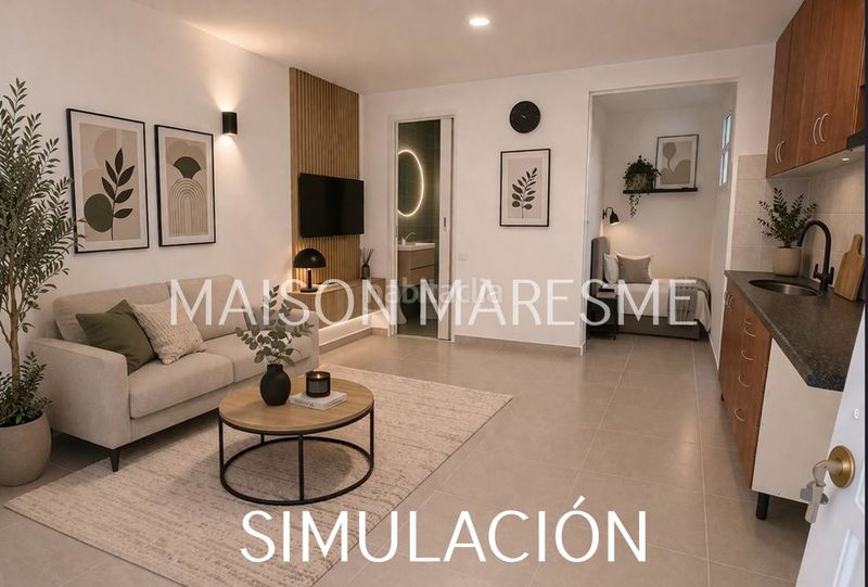 Foto 290f778f-9bbd-4b93-a6f9-249d87e3d88f. Estudio  en venta en Canet de Mar