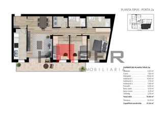 Appartement  Montblanc. Piso de obra nueva con terraza en vilafranca