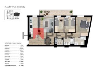 Appartement  Montblanc. Piso de obra nueva con terraza y 3 dormitorios