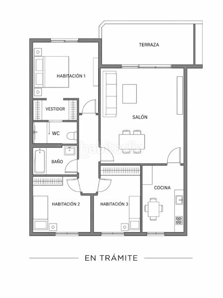 Foto bb618482-75df-440a-9107-aab59b027477. Àtic amb calefacció a Platja de Llevant Salou