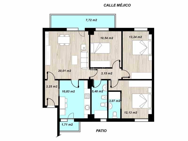 Foto b2360dca-5f83-4df1-a95f-10cc33fb4404. Appartement avec chauffage parking dans Txagorritxu Vitoria - Gasteiz