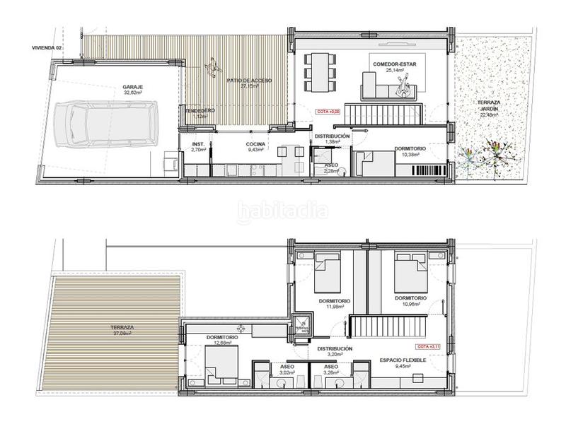 Foto c1c651f4-d2e5-400e-a663-983b4e1a6d23. Casa amb calefacció aparcament a Zabalgana Vitoria - Gasteiz