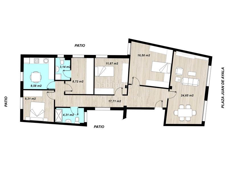Foto 950eb6a9-bd76-4f7a-a870-100fae4c3865. Appartamento con riscaldamento in Lovaina Vitoria - Gasteiz