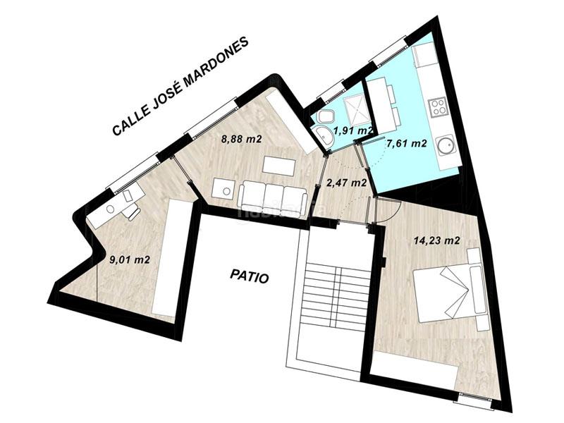 Foto f666f389-94d0-4322-8fb8-c81266e2e0f7. Appartement dans Judimendi Vitoria - Gasteiz