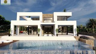 Chalet en La Fustera. Villa de lujo en benissa con infinity pool.