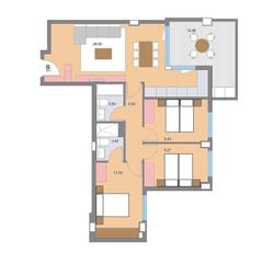 Appartement  Antonio amat maiz kalea. Piso en torre victory