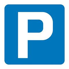 Autoparkplatz  Sofia erreginaren hiribidea. Plaza de garaje para coche grande en zabalgana