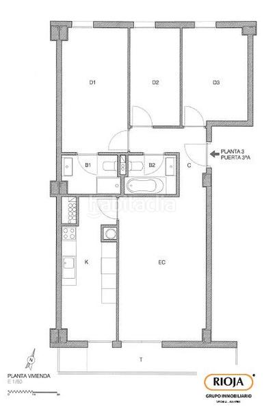 Foto 17b2806b-2fa0-4bd8-84ea-cdb7e88a6b3b. Flat with heating parking in Zabalgana Vitoria - Gasteiz