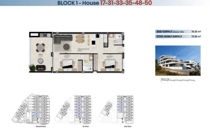 Foto 2ff8d0e3-0076-4930-b74f-db2b0af54f08. Apartament amb aparcament piscina a La Marina Elche / Elx