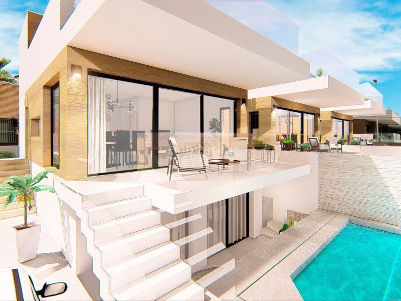 Foto 4d082369-c513-4830-ab40-8afc1f454b72. Chalet mit pool in Los Europeos Torrevieja