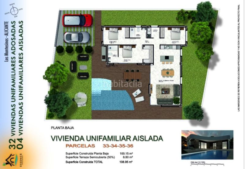 Foto a7851a94-0010-4455-abcd-7fad261a266e. Xalet amb piscina a Montesinos (Los)